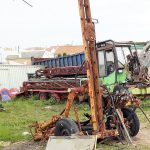 Máquina de perfuração Compair Holman Voltrak wagon drill