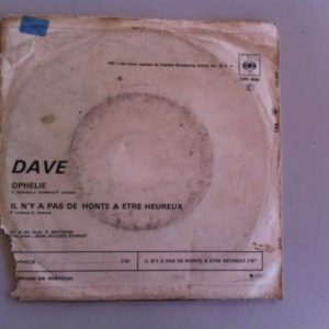 Dave ophelie Disco EM Vinil Single DE 45 rpm