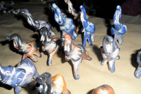 Escultura de animais em Pedra de sabão Arte Africa