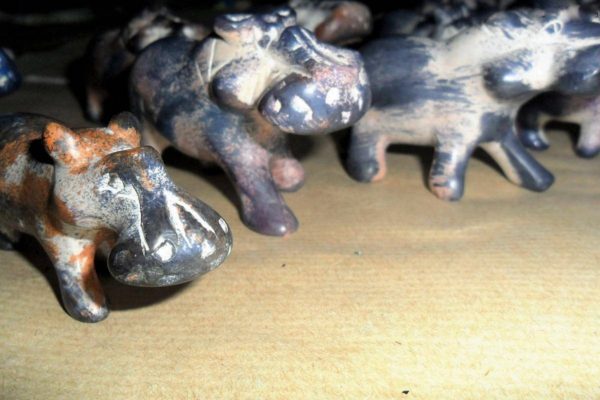 Escultura de animais em Pedra de sabão Arte Africa
