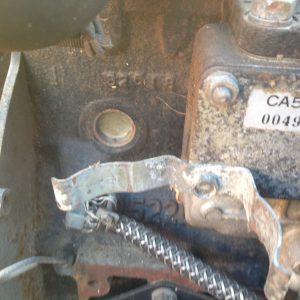Motor clássico Izeki CA520 diesel, 522cc, 2cyl.