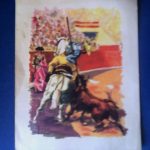Tusen Aquarela 21 x 17 cm 1936 – Tauromaquia España