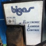 Bigas Kit de gás ainda montado em bmw 735i