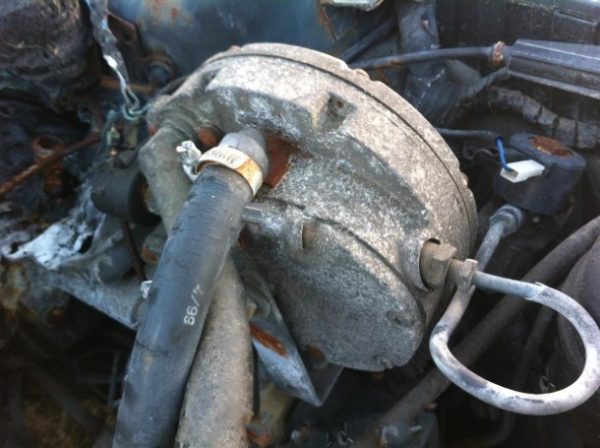 Bigas Kit de gás ainda montado em bmw 735i