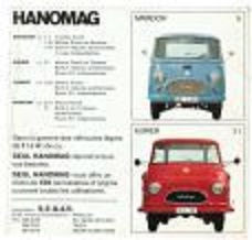 Hanomag Kurier de 1967 2.8L diesel para restauro