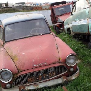 Simca Aronde Elysée P60, p/ restauro 1958a1964