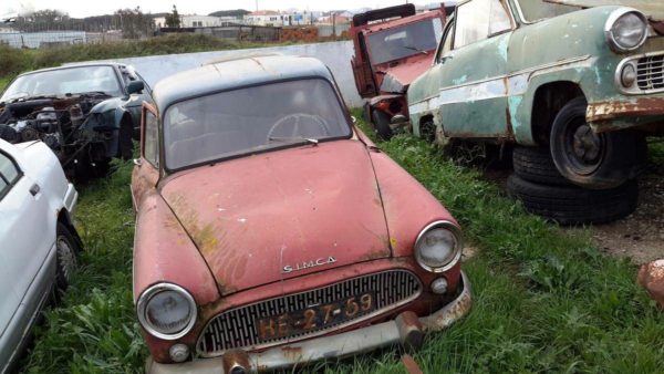 Simca Aronde Elysée P60, p/ restauro 1958a1964