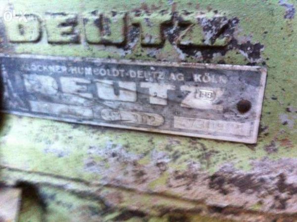Motor deutz f3l 912 diesel