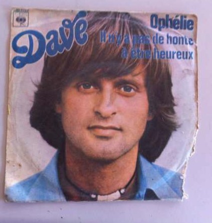 Dave ophelie Disco EM Vinil Single DE 45 rpm