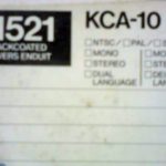 CASSETES de video NOVAS sistema BETACAM SD FUJI H521 KCA-1