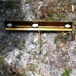 Candeeiro antigo de escravaninha, poltrona, altar,etc com 3 casquilhos