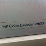 HP Color LaserJet 2600n Printer Color Lazerjet 2600n