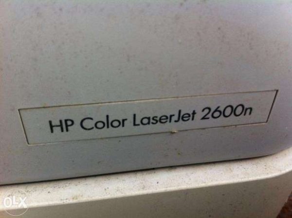 HP Color LaserJet 2600n Printer Color Lazerjet 2600n