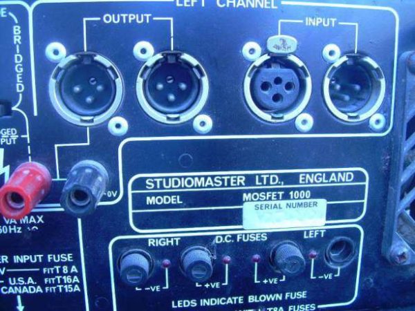 STUDIO MASTER Model MOSFET 1000W profissional AMPLIFIER Sound System
