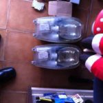 Candeeiros ou candeeiros de rua luminárias