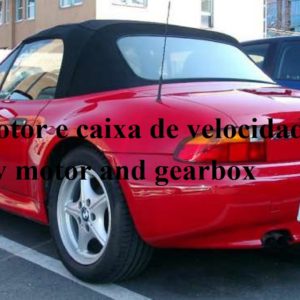 Motor e caixa de BMW Z3 de 4 cilindros