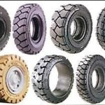 Pneus novos maciços para empilhador marca GUMASOL