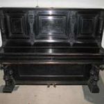 Piano vertical Robert Seidel Nachf Garn Berlim de 1920