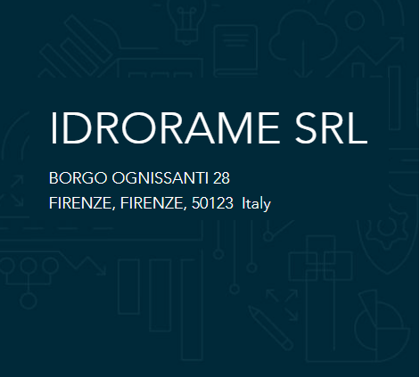 IDRORAME – FIRENZE FI