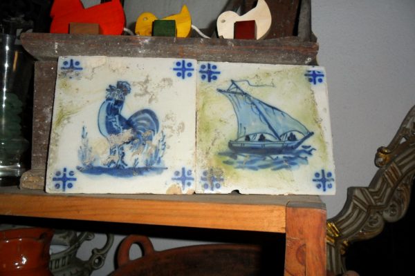 Azulejos antigos da Fábrica Manuel Marques Antunes