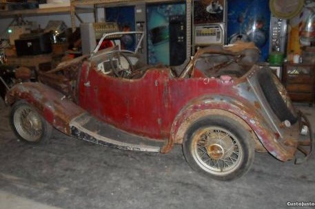 Morris M 8 de 1935 para restauro